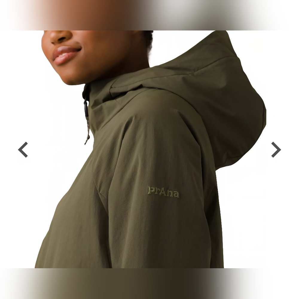 prAna Women's Insulated Stretch Hooded Jacket - Picture 15 of 16